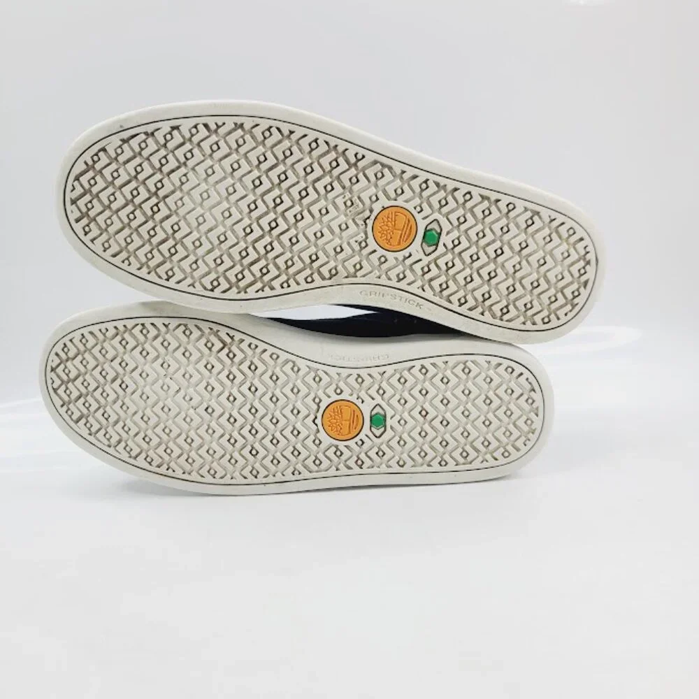 Timberland Men’s Navy Blue Mid Top Sneakers Size 8.5 - Picture 5 of 8